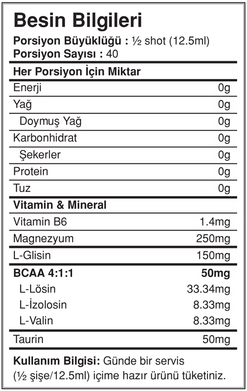 Bigjoy Sports Onthego Magnesium Plus Portakal 25ml x 20 Shot